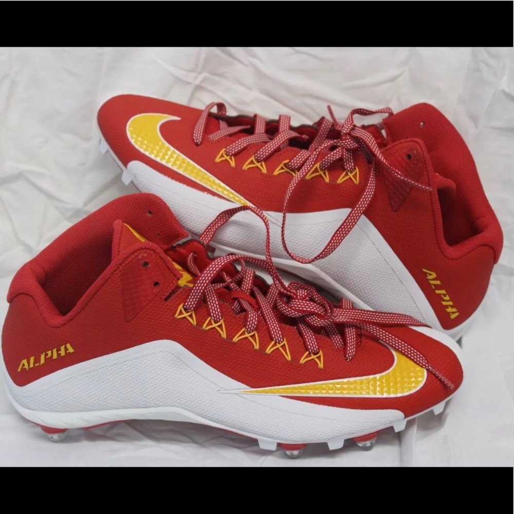 Nike Alpha Pro 2 Football Cleats size 13